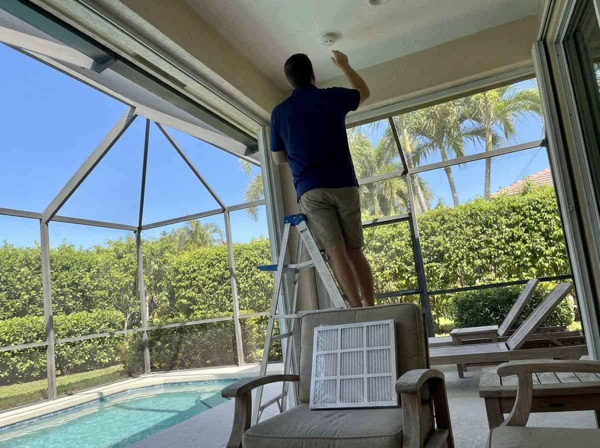 Opening a seasonal home for the season in Palm Beach County, FL